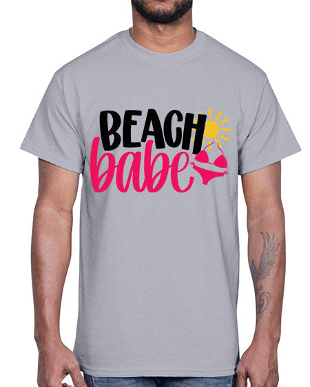 Beach Babe Style 52#- summer- Cotton Tee