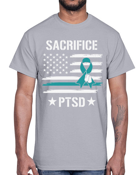 Best Support PTSD Awareness Survivor 27#- PTSD- Cotton Tee