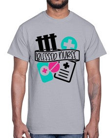 Blessed Nurse Style Style 627#- nurse- Cotton Tee