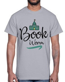 Book Worm 26#- librarian- Cotton Tee