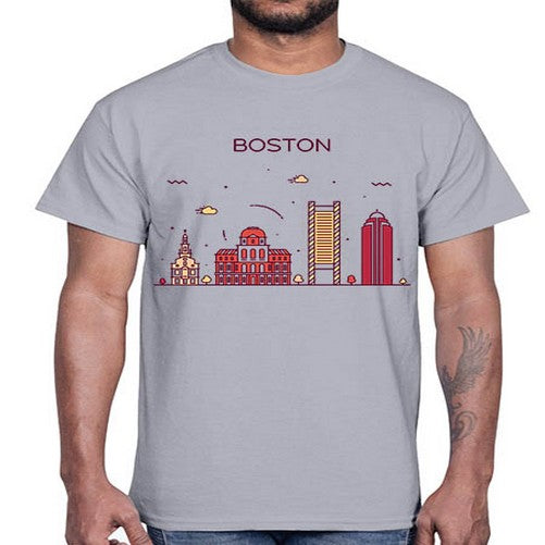 Boston 481#- cities- Cotton Tee