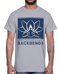 Breathe into Your Backbends 182#- yoga- Cotton Tee