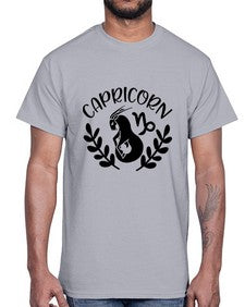 Capricorn 192#- capricorn- Cotton Tee