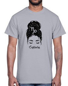 Capricorn Woman- capricorn- Cotton Tee