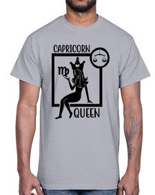 Capricorn queen 194#- capricorn- Cotton Tee