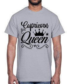 Capricorn queen 196#- capricorn- Cotton Tee