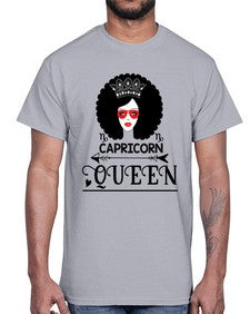 Capricorn queen 197#- capricorn- Cotton Tee