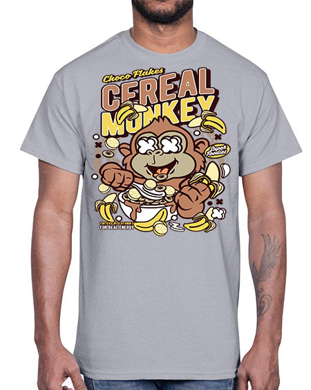 Cereal Monkey- monkey- Cotton Tee