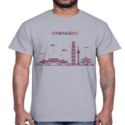 Chengdu 561#- cities- Cotton Tee