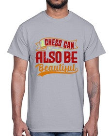 Chess can also be beautiful 65#- chess- Cotton Tee