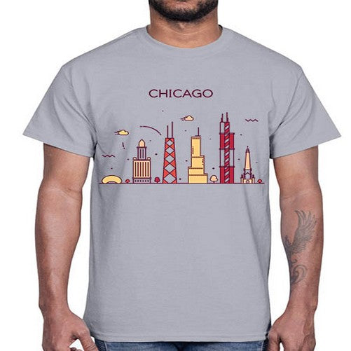 Chicago 572#- cities- Cotton Tee