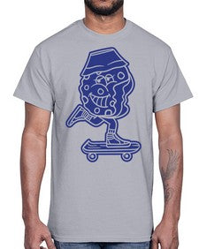 Cookies skating 75#- cartoon food- Cotton Tee