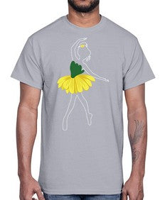 Cute ballet ballerino girls dancing ballet 83#- ballet- Cotton Tee