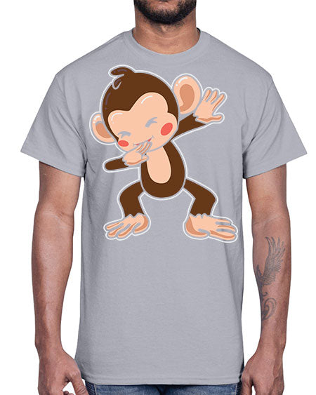 Dabbing Money 5#- monkey- Cotton Tee