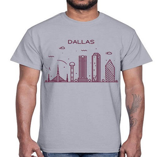 Dallas 643#- cities- Cotton Tee