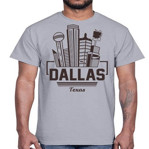 Dallas 645#- cities- Cotton Tee