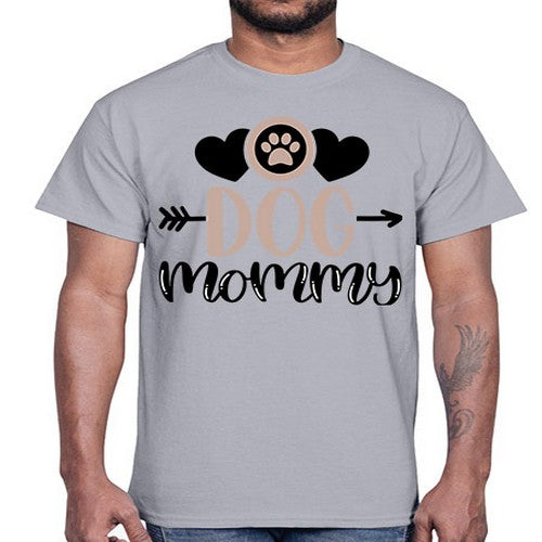 Dog Mommy Style 25#- dogs- Cotton Tee