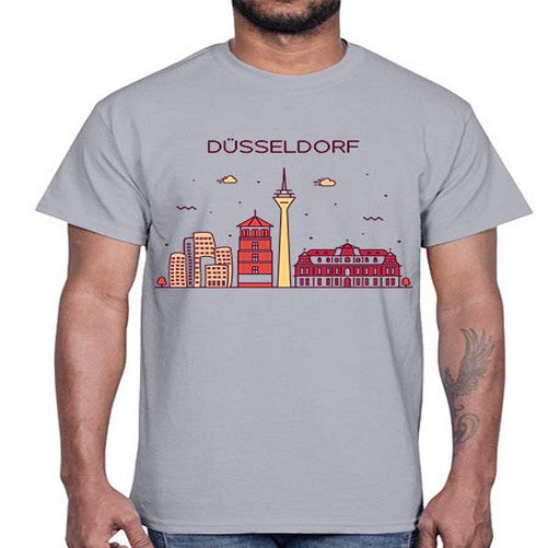 Dusseldorf 698#- cities- Cotton Tee