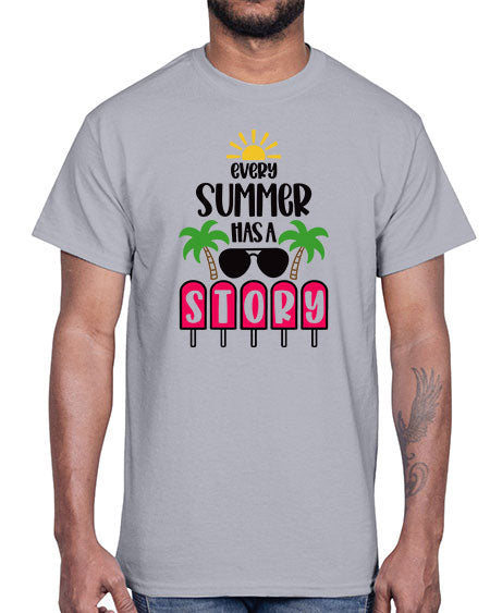 Every Summer Has A Story Style 46#- summer- Cotton Tee
