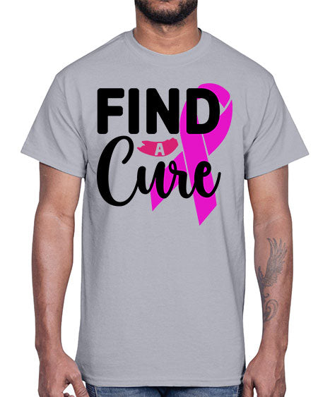 Find a Cure 26#- breast cancer- Cotton Tee