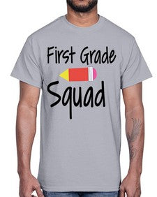 First Grade Squad 154#- first grade- Cotton Tee