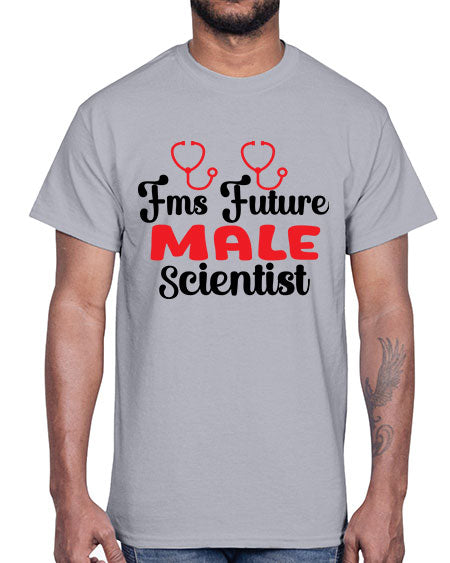 Fms Future Male Scientist 266#- general science- Cotton Tee