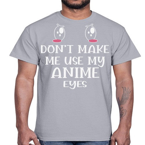 Funny Cute Anime Kawaii Eyes 230#- anime- Cotton Tee