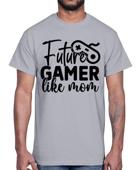Future Gamer Like Mom 313#- kids- Cotton Tee