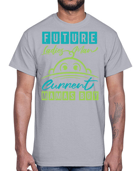 Future ladies man Style 80#- baby shower- Cotton Tee