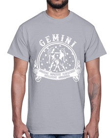 Gemini 10#- gemini- Cotton Tee