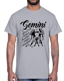 Gemini 223#- gemini- Cotton Tee