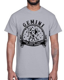 Gemini 9#- gemini- Cotton Tee