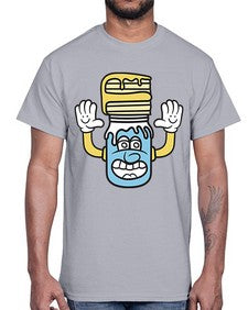 Happy me 136#- cartoon food- Cotton Tee