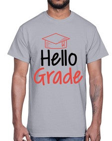 Hello Grade 296#- general school- Cotton Tee