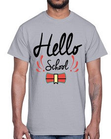 Hello School 319#- general school- Cotton Tee