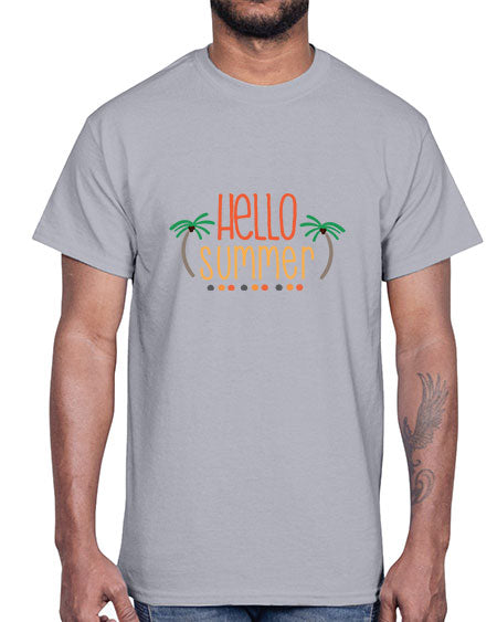 Hello summer 96#- summer- Cotton Tee