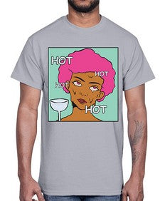Hot 536#- art pop art- Cotton Tee