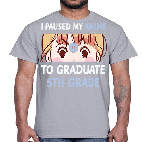 I Paused My Anime To Anime 243#- anime- Cotton Tee