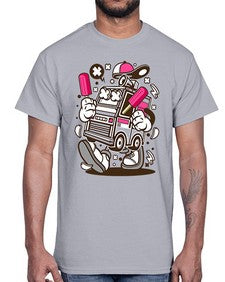 Ice Cream Truck 1173#- ice cream- Cotton Tee