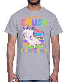 Im Ready to Crush first 387#- first grade- Cotton Tee