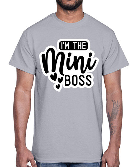 Im The Mini Boss 350#- baby- Cotton Tee