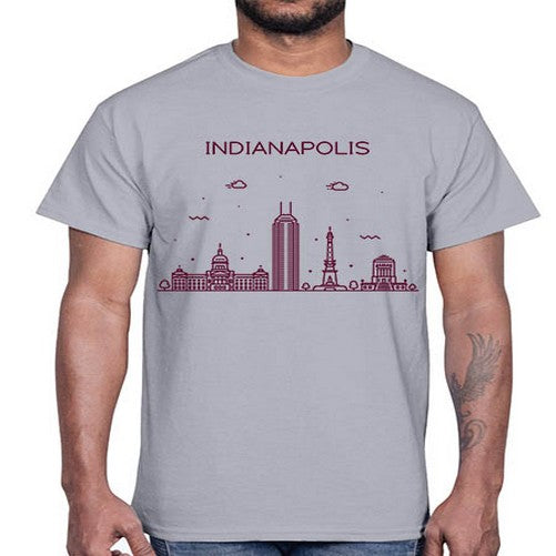 Indianapolis 947#- cities- Cotton Tee
