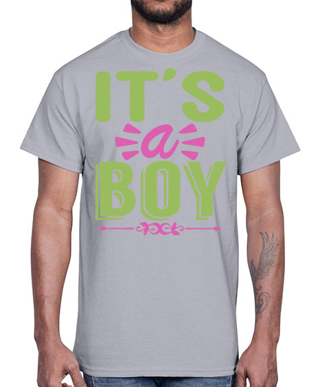 Its A Boy Style 130#- baby- Cotton Tee