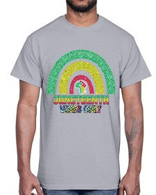 Juneteenth Vibes Only 5#- black juneteenth- Cotton Tee