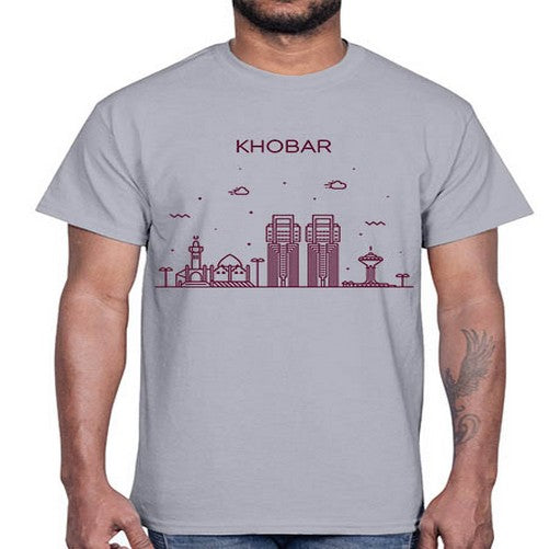 Khobar 1051#- cities- Cotton Tee