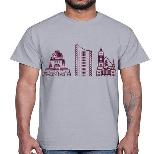 Leipzig 1127#- cities- Cotton Tee