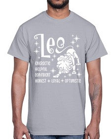 Leo 281#- leo- Cotton Tee