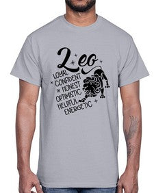 Leo 282#- leo- Cotton Tee