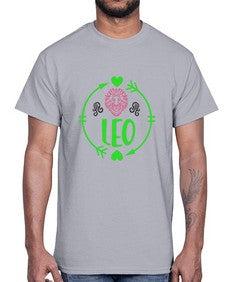 Leo 283#- leo- Cotton Tee