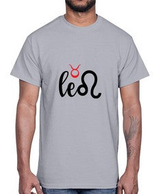 Leo 284#- leo- Cotton Tee